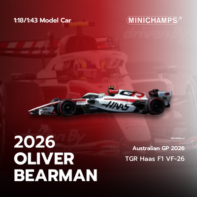 Oliver Bearman TGR Haas F1 Team VF-26 Australian GP 2026 - Minichamps Model Car