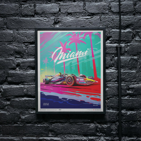 Oracle Red Bull Racing - Miami - 2023 Automobilist Poster