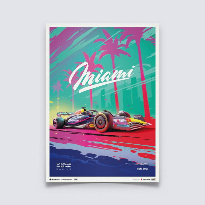 Oracle Red Bull Racing - Miami - 2023 Automobilist Poster