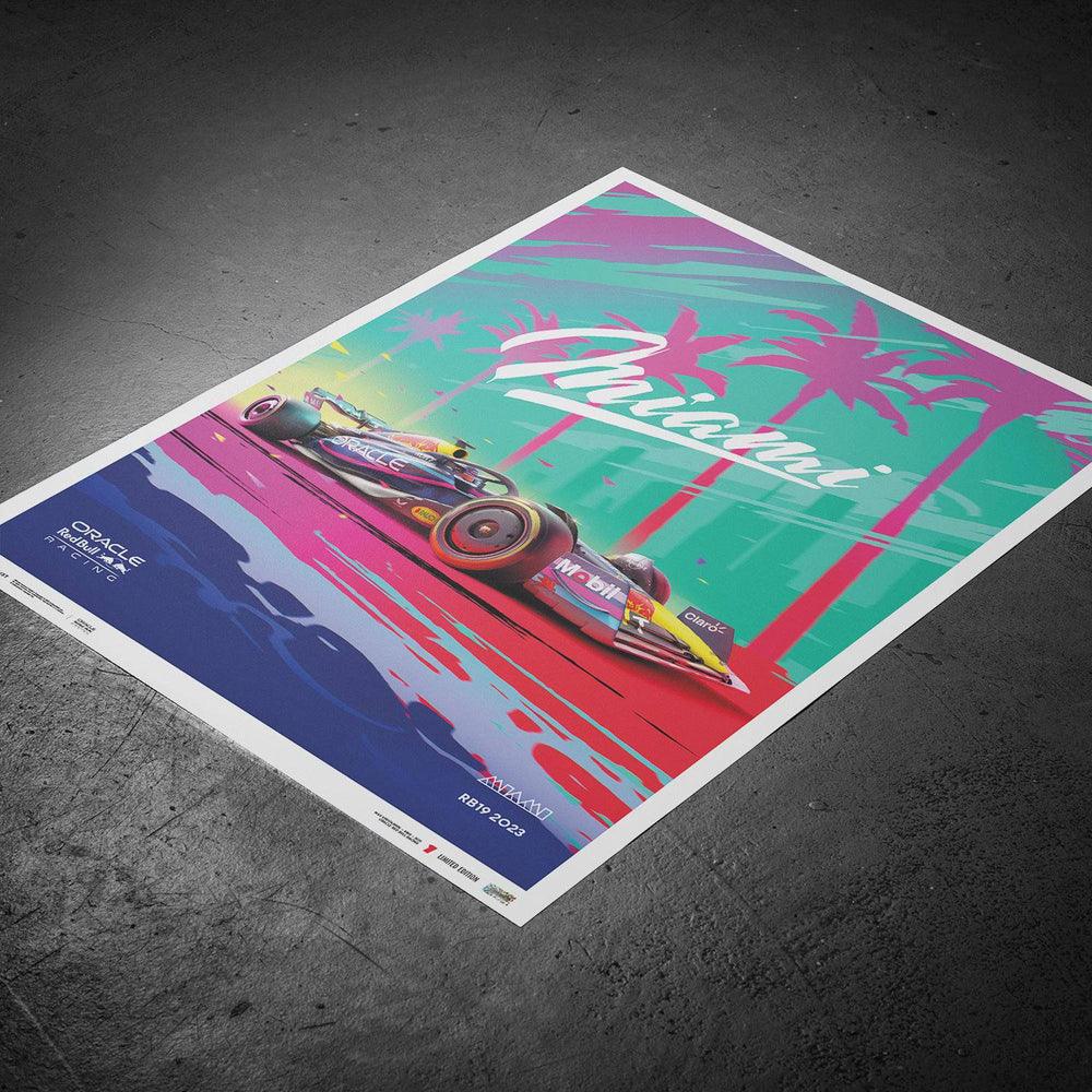 Oracle Red Bull Racing - Miami - 2023 Automobilist Poster