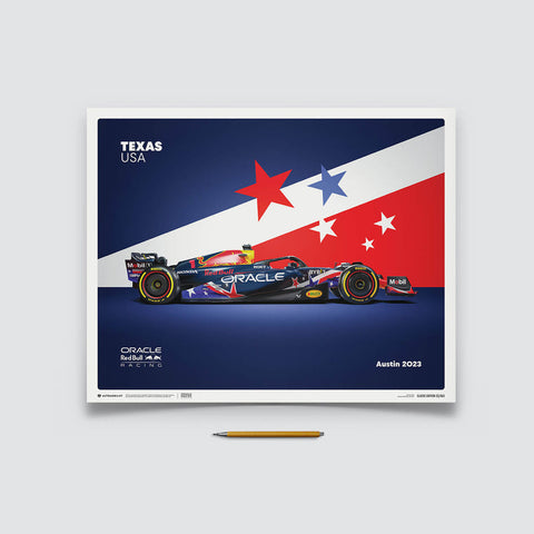 Oracle Red Bull Racing - United States Grand Prix - 2023 Automobilist Poster