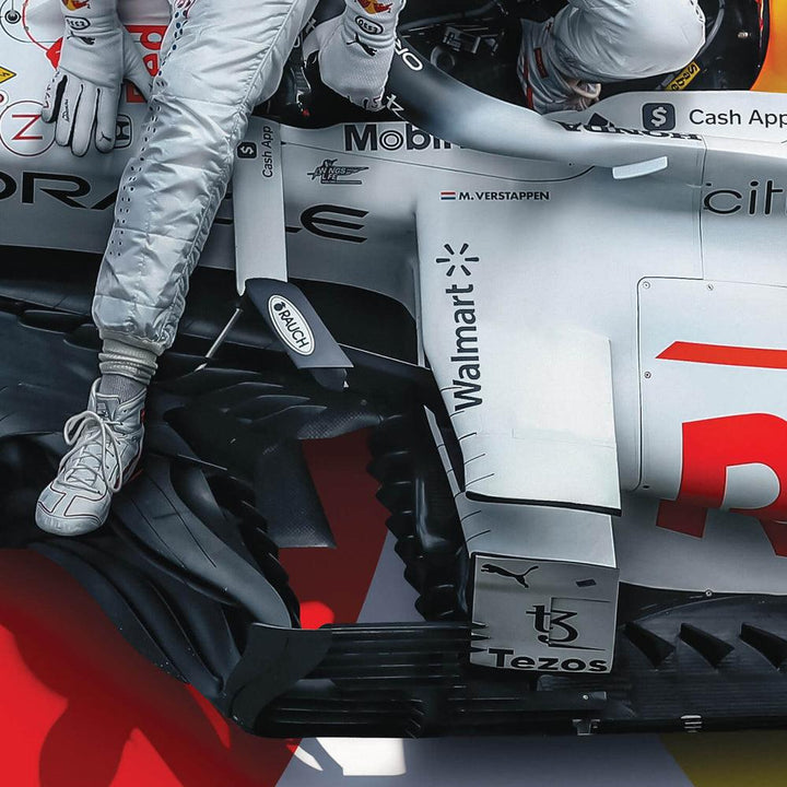 Oracle Red Bull Racing - The White Bull - Honda Livery - Turkish Grand Prix - 2021 Revisited Automobilist Poster