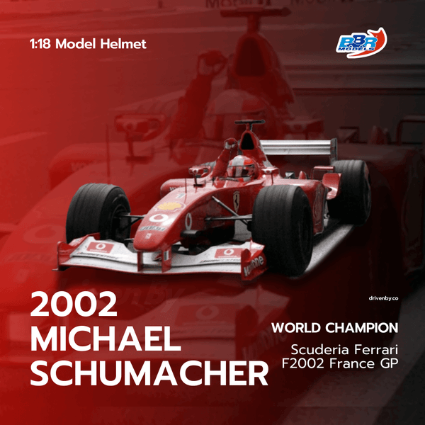 Michael Schumacher - 2002 World Champion Scuderia Ferrari F2002 France ...