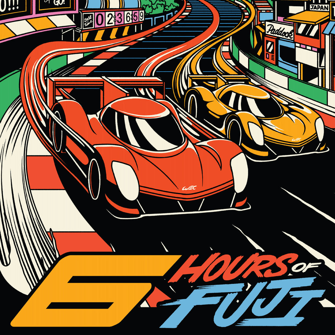 FIA WEC 2025 | 6 Hours of Fuji | Official Automobilist Event Poster