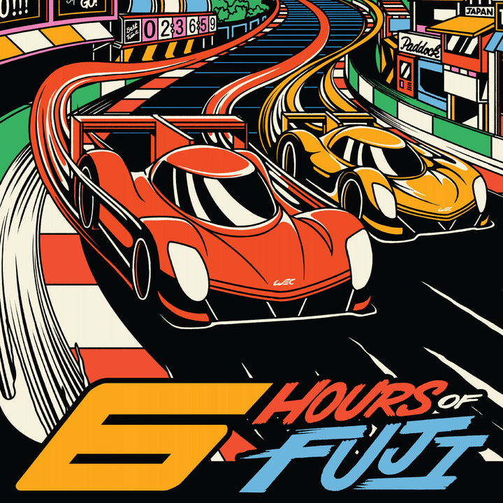 FIA WEC 2025 | 6 Hours of Fuji | Official Automobilist Event Poster