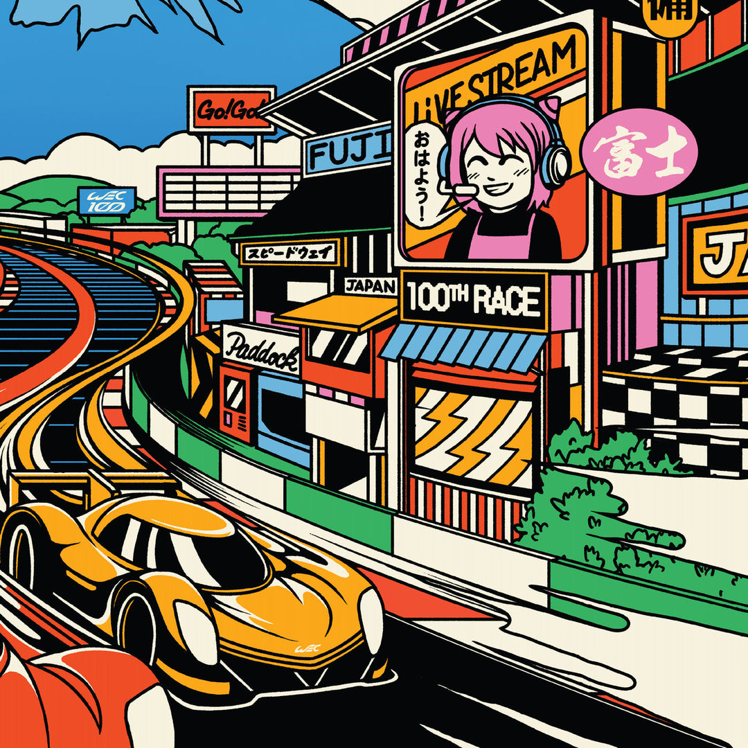 FIA WEC 2025 | 6 Hours of Fuji | Official Automobilist Event Poster
