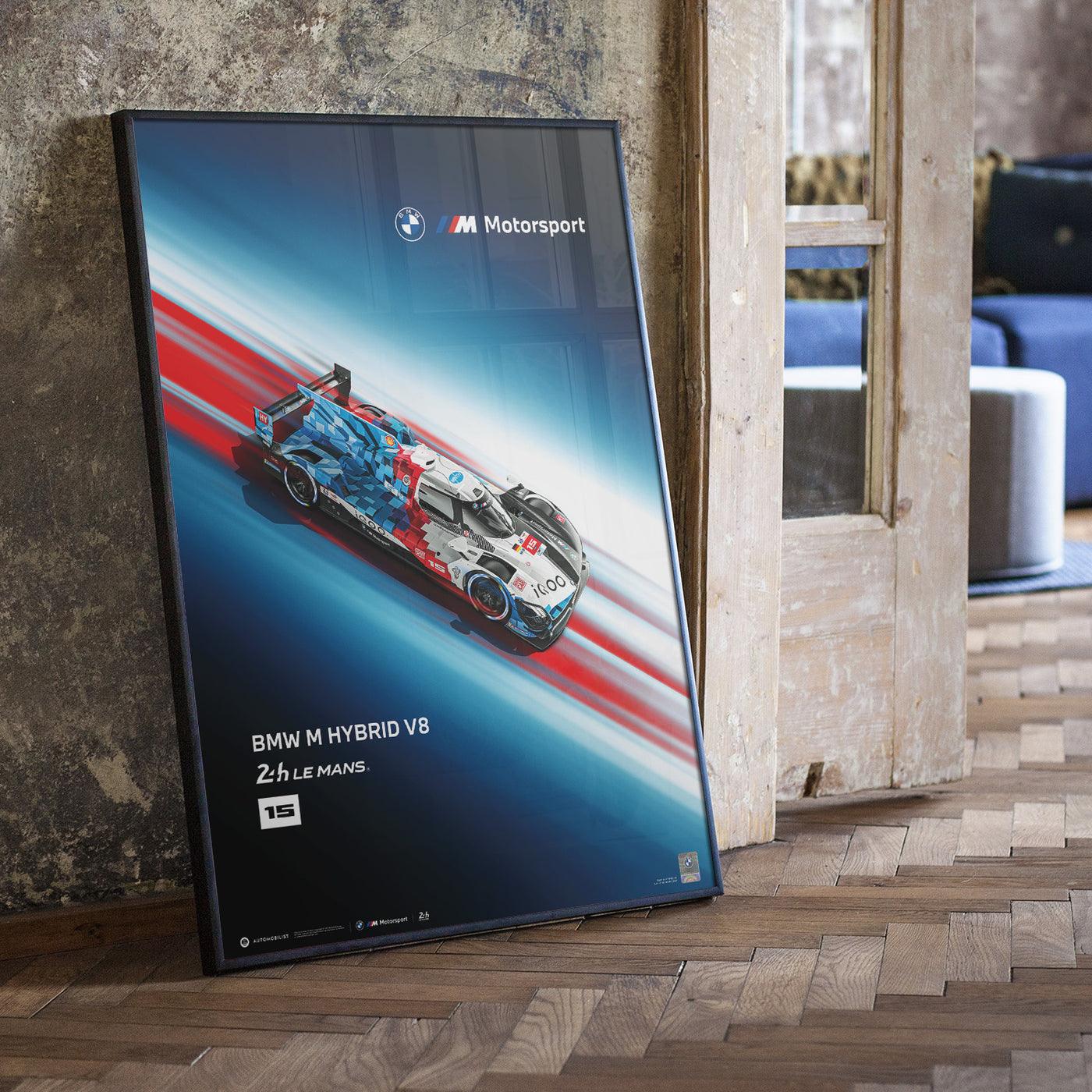 BMW M Hybrid V8 Poster – 24h of Le Mans 2025 | Official