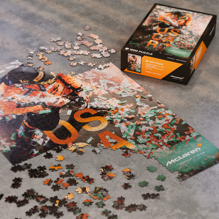 Oscar Piastri Puzzle 2024 Maiden Grand Prix Win Hungary 1000 pcs McLaren Formula 1 Team - Automobilist