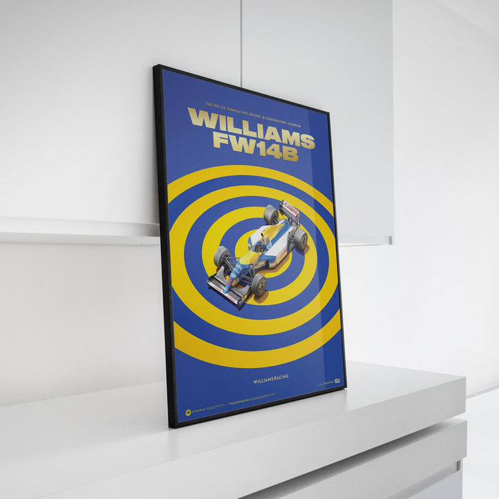 Williams FW14B | 1992 F1® World Champion | Limited Edition Automobilist Poster