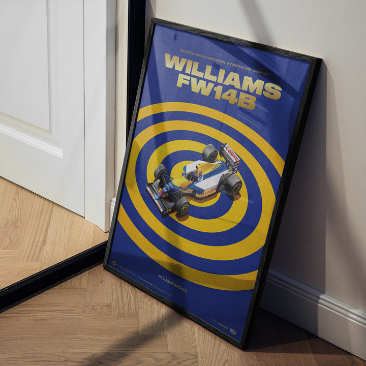 Williams FW14B | 1992 F1® World Champion | Limited Edition Automobilist Poster