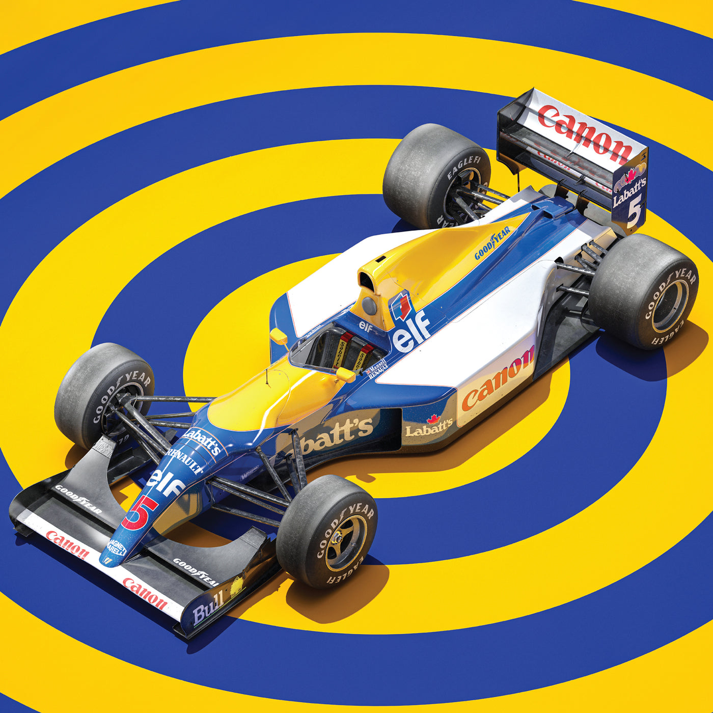 FW14B Williams World 0 Champion | Nigel Mansell F1 #5 1:18 Renault