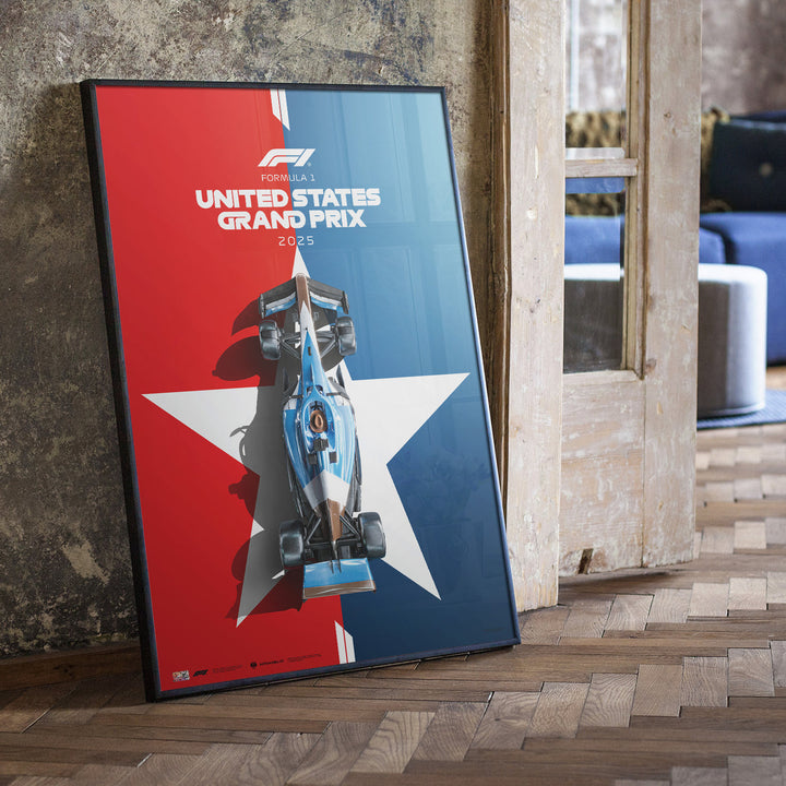 FORMULA 1 UNITED STATES GRAND PRIX 2025 | Automobilist Official Event Poster