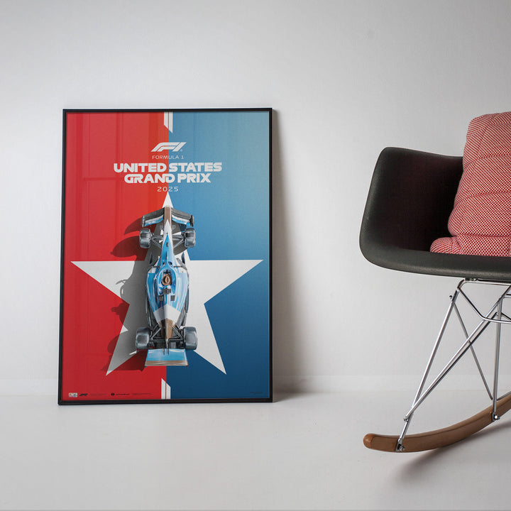 FORMULA 1 UNITED STATES GRAND PRIX 2025 | Automobilist Official Event Poster