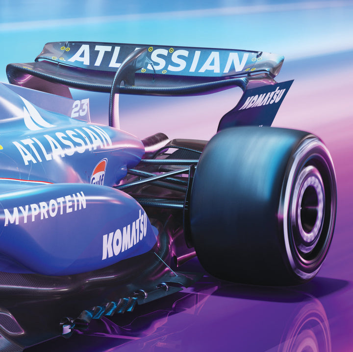 Atlassian Williams Racing | FORMULA 1 SINGAPORE GRAND PRIX 2025 | Official Automobilist Poster