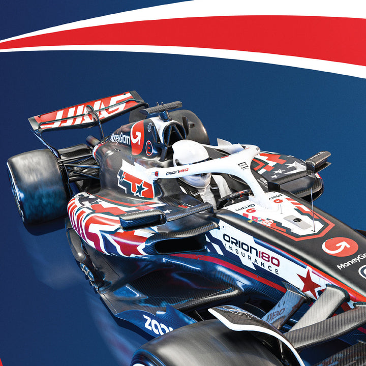 MoneyGram Haas F1® Team | Austin 2025 | Automobilist Official Poster