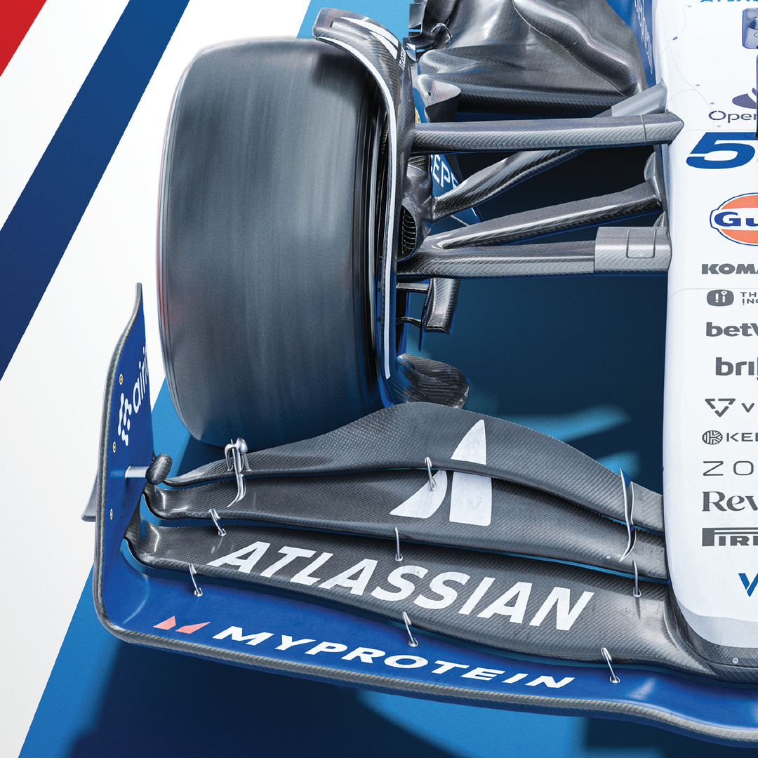 Atlassian Williams Racing | FORMULA 1 UNITED STATES GRAND PRIX 2025 | Automobilist Official Poster