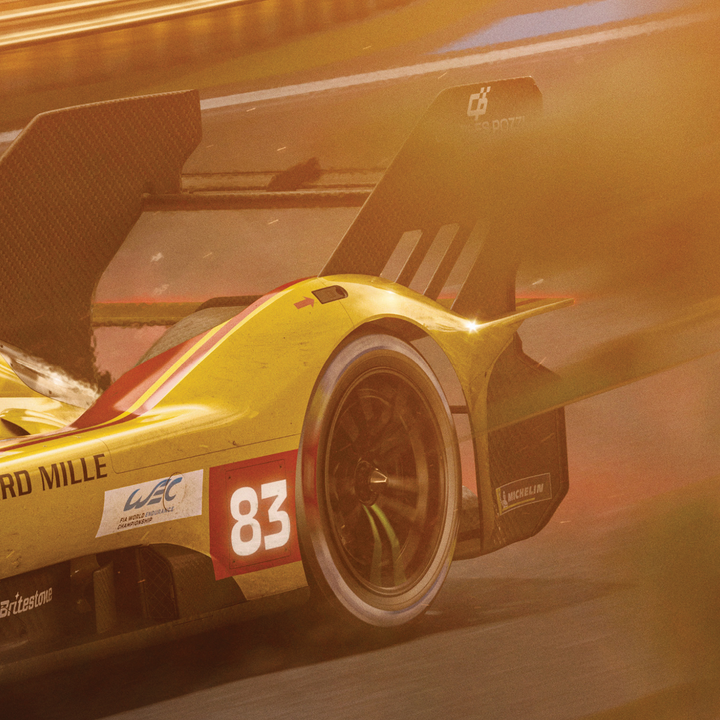 Ferrari 499P AF Corse | 24 Heures du Mans Le Mans 2025 Winner | Automobilist Official Poster