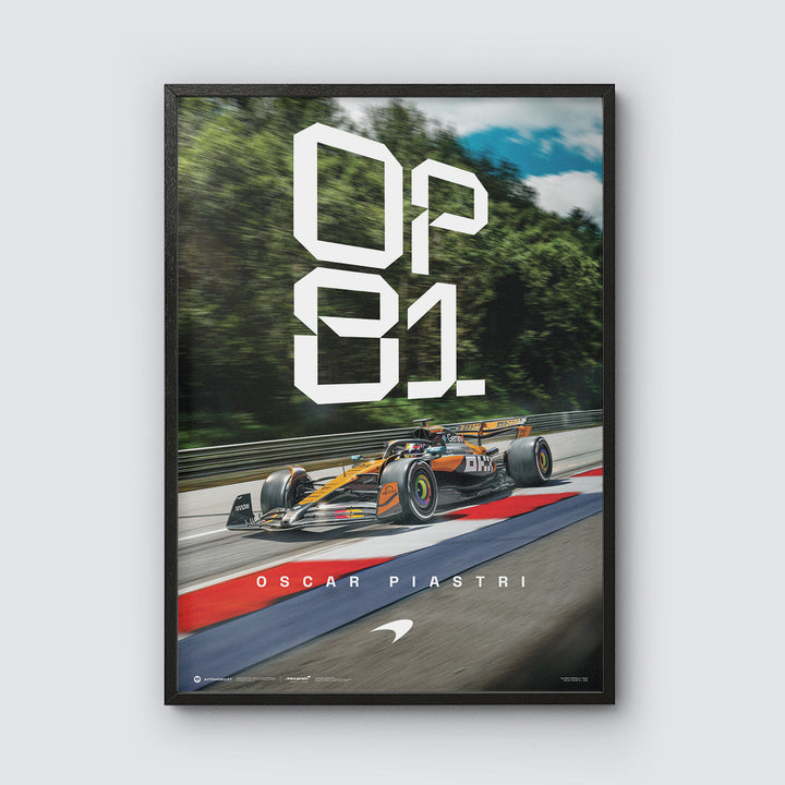 McLaren Formula 1 Team | The Rise of Oscar Piastri OP81 | Automobilist Official Poster
