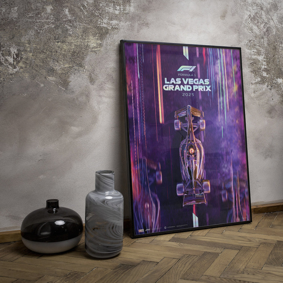 FORMULA 1 LAS VEGAS GRAND PRIX 2025 | Automobilist Official Poster