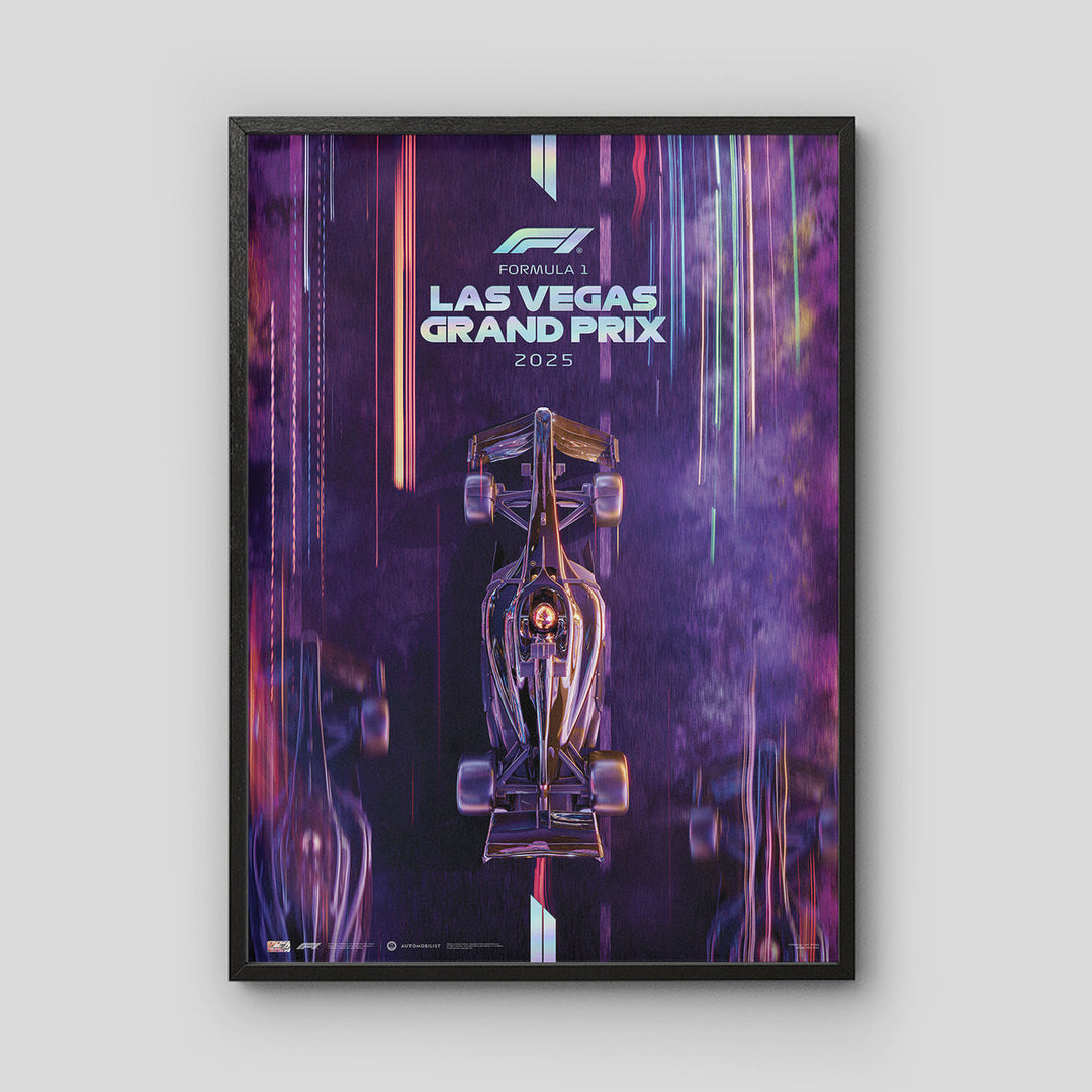 FORMULA 1 LAS VEGAS GRAND PRIX 2025 | Automobilist Official Poster
