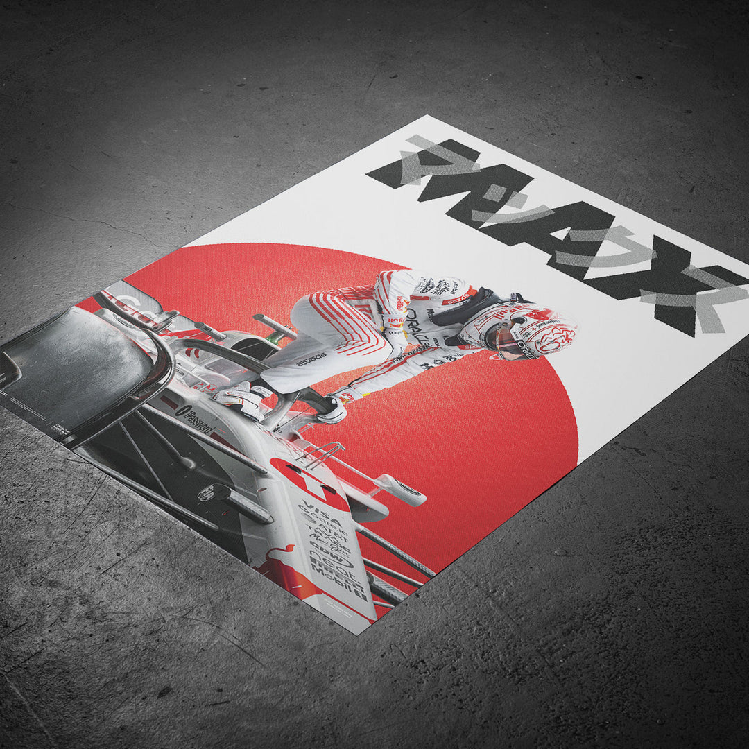 Oracle Red Bull Racing | Max Verstappen Suzuka 2025 | Official Automobilist Poster