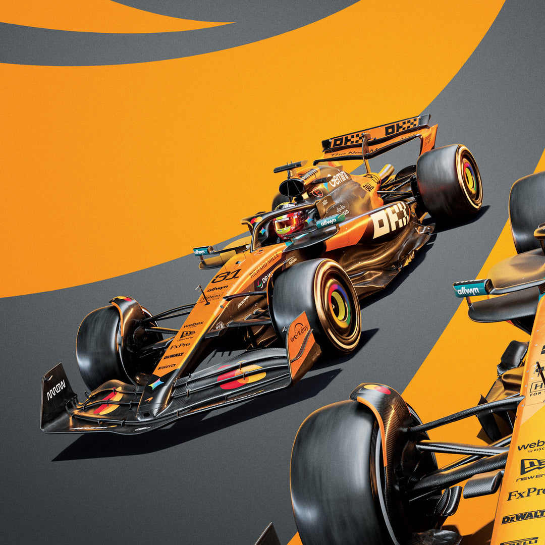 McLaren Formula 1® Team 2025 Double Crown Official Automobilist Poster