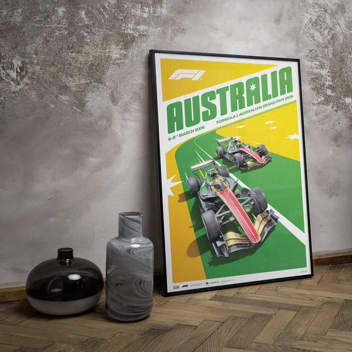FORMULA 1 AUSTRALIAN GRAND PRIX 2026 Automobilist Official Event Poster