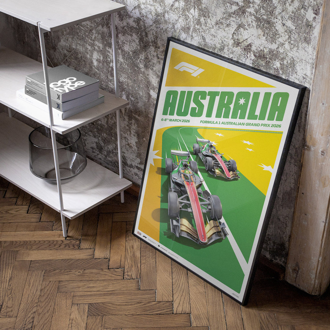 FORMULA 1 AUSTRALIAN GRAND PRIX 2026 Automobilist Official Event Poster