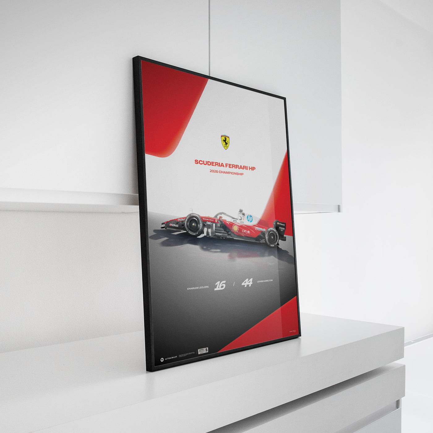Scuderia Ferrari HP SF-26 Automobilist Official Poster – Driven By