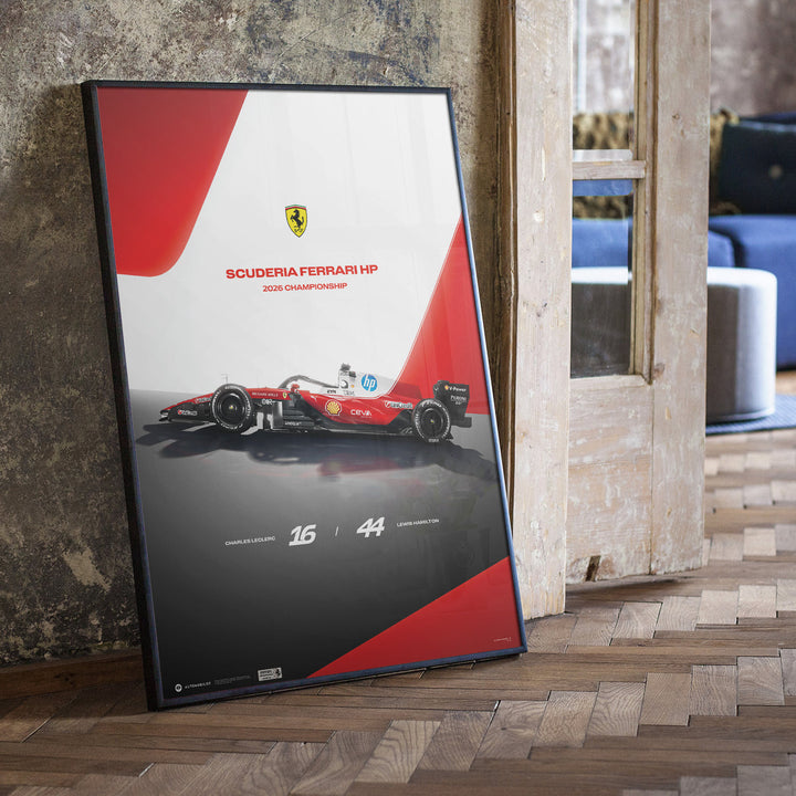 Scuderia Ferrari HP SF-26 Automobilist Official Poster
