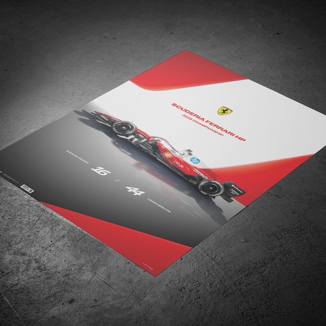 Scuderia Ferrari HP SF-26 Automobilist Official Poster
