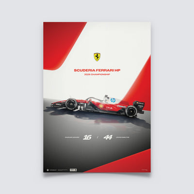 Scuderia Ferrari HP SF-26 Automobilist Official Poster