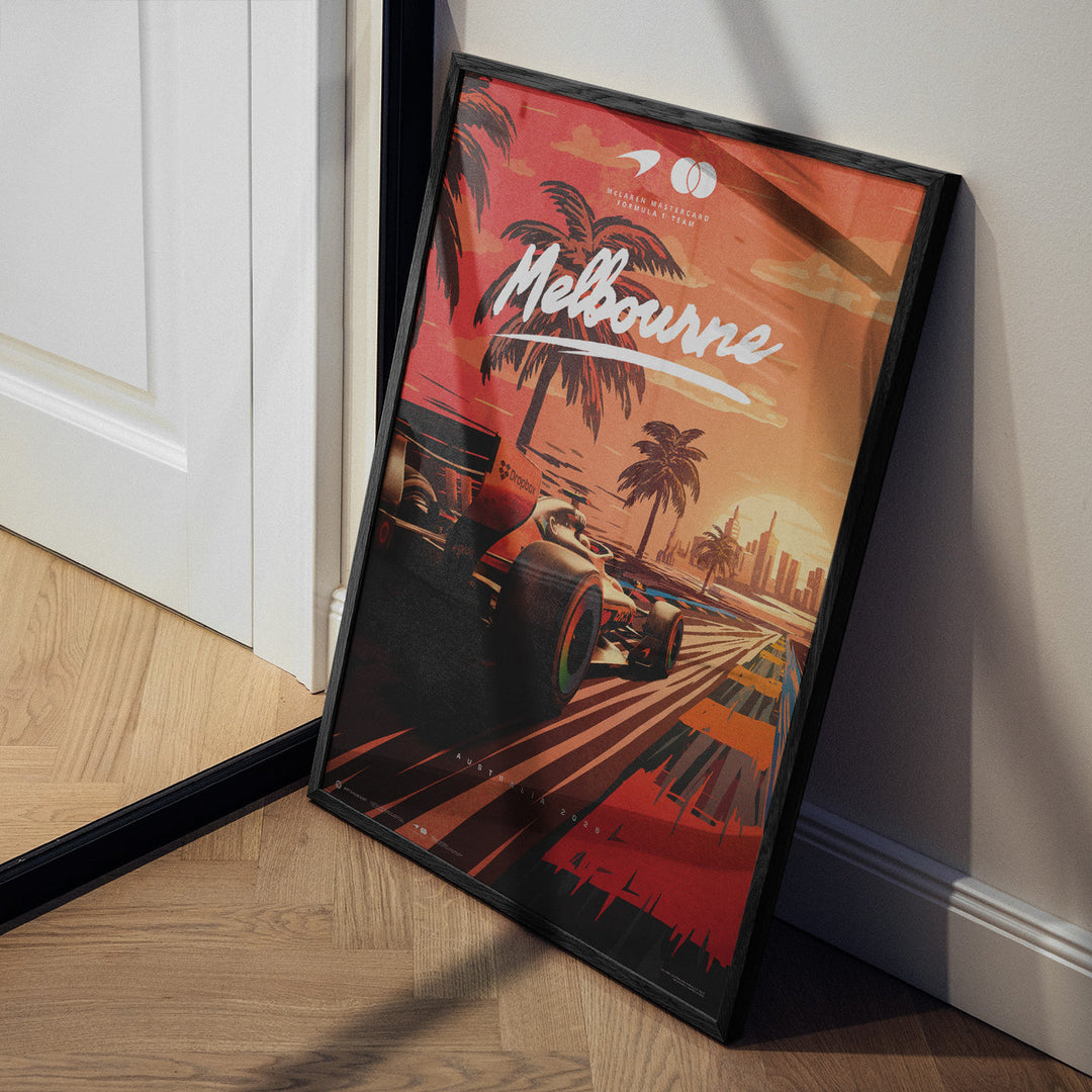 McLaren Mastercard Formula 1® Team Melbourne 2026 Automobilist Official Poster