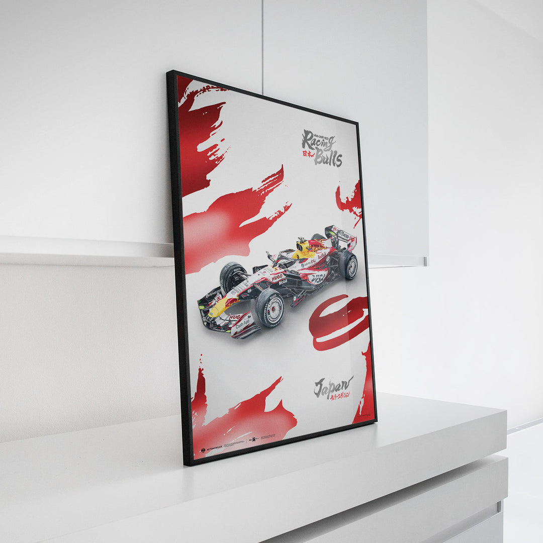 Visa Cash App RB Formula 1® Team Suzuka 2026 Special Livery Automobilist Official Poster
