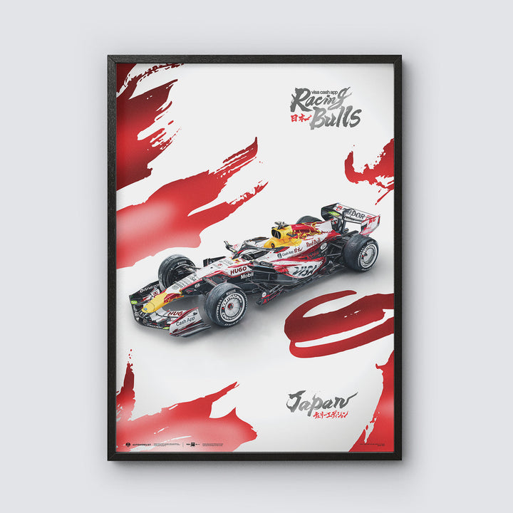 Visa Cash App RB Formula 1® Team Suzuka 2026 Special Livery Automobilist Official Poster
