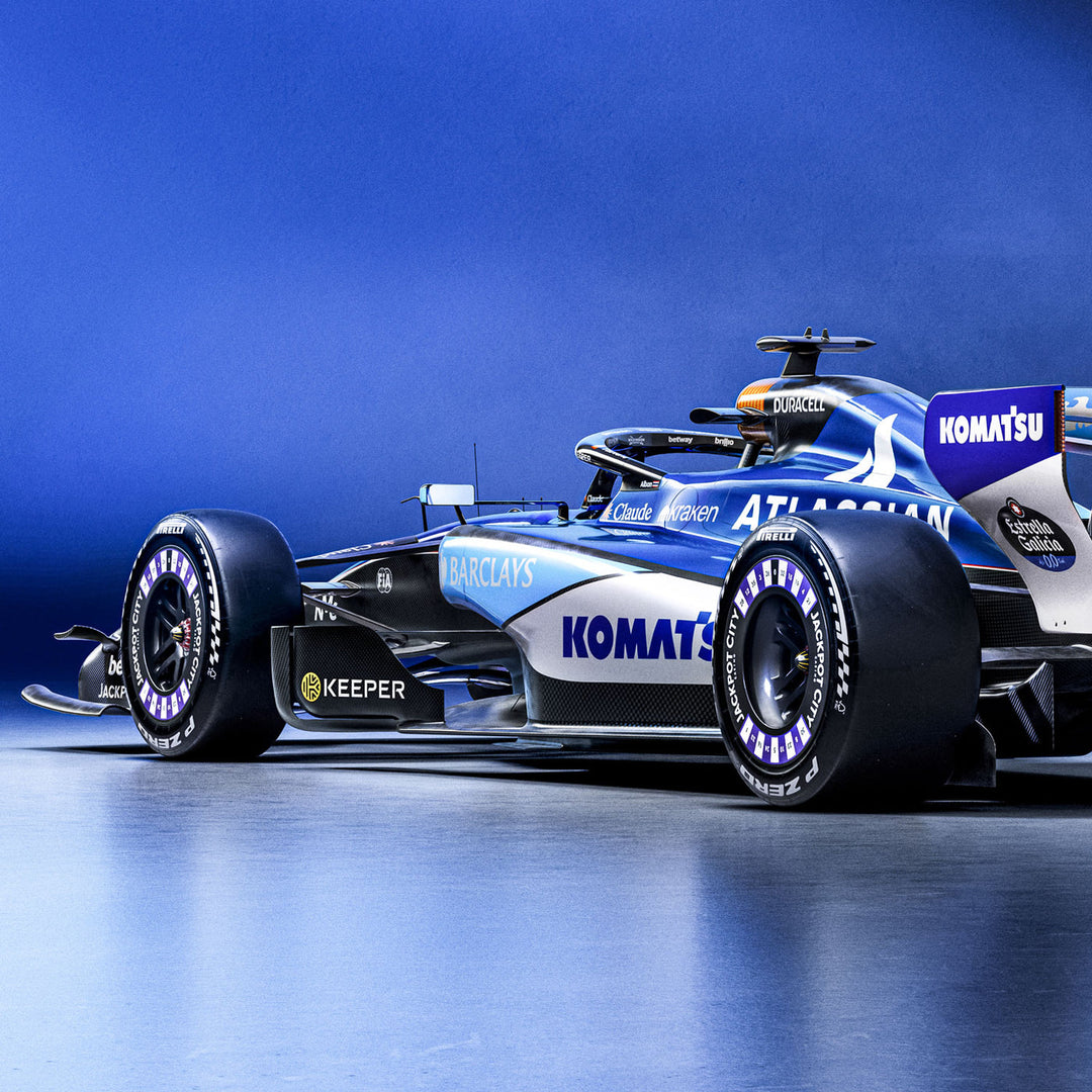 Atlassian Williams F1 Team FW48 2026 Season Automobilist Official Poster