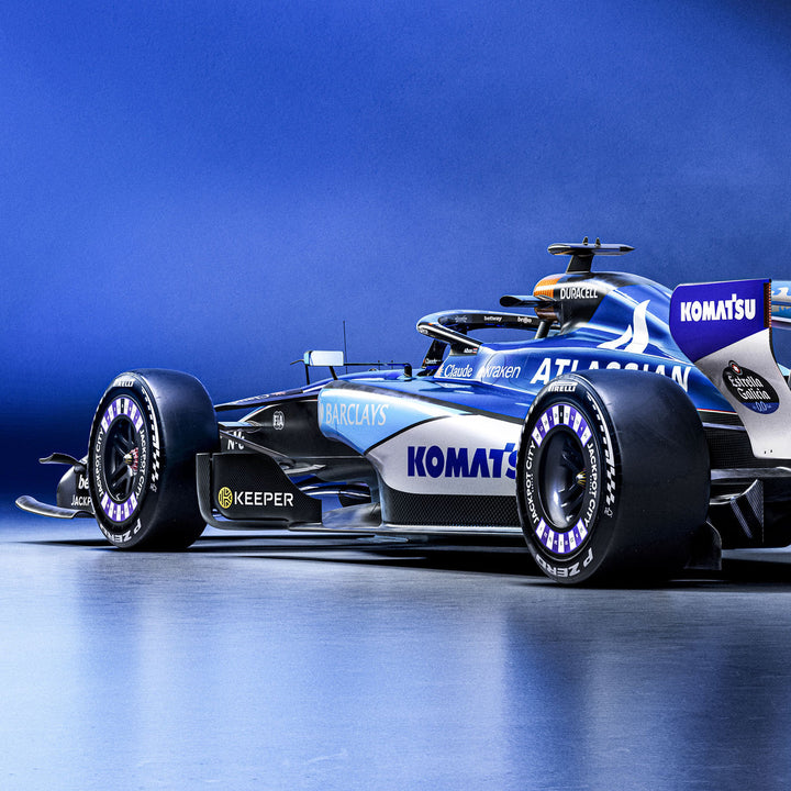 Atlassian Williams F1 Team FW48 2026 Season Automobilist Official Poster