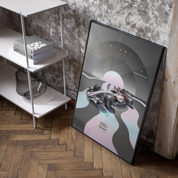 Audi Revolut F1® Team Miami 2026 Automobilist Official Poster
