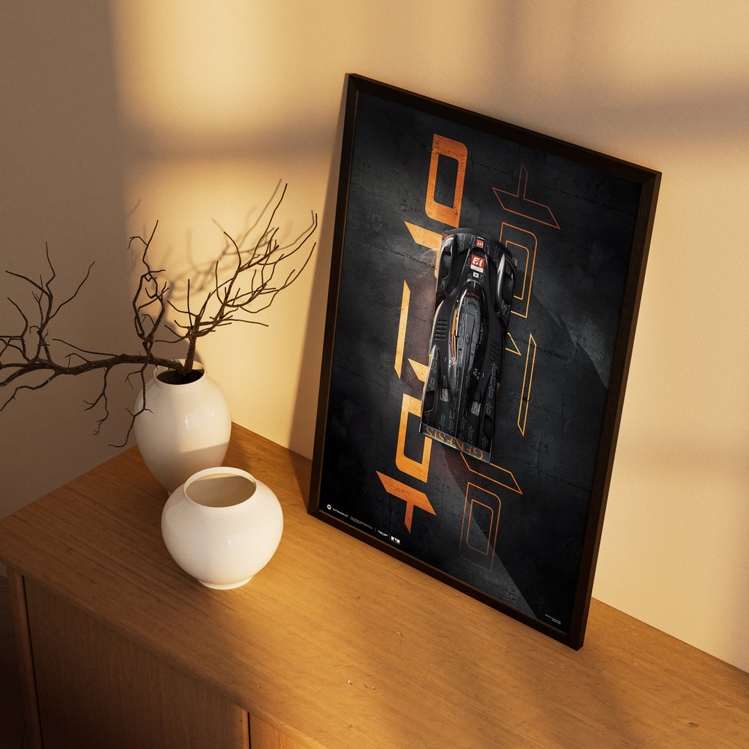 Genesis Magma Racing 2026 GMR-001 Hypercar Automobilist Official Poster