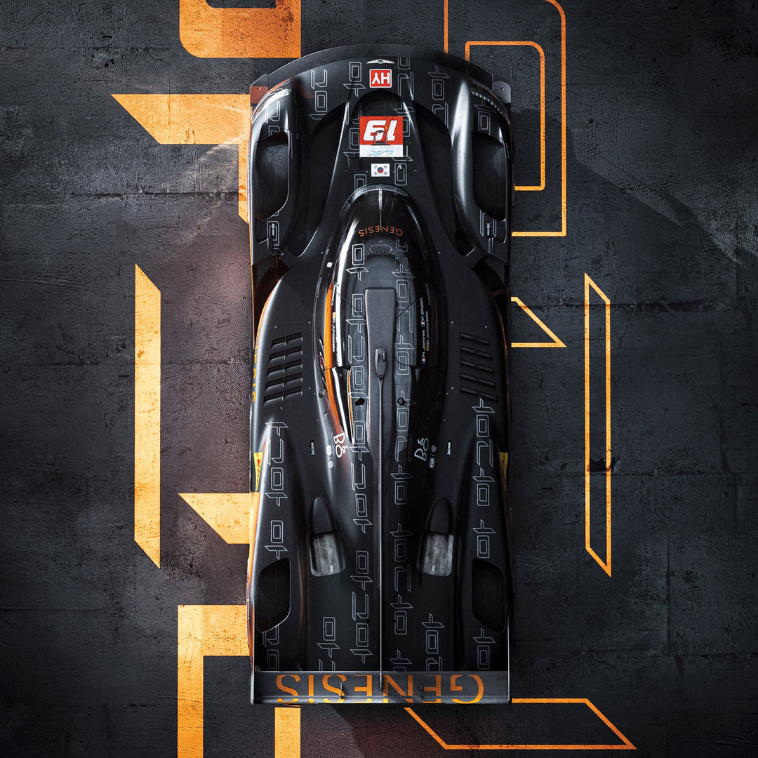 Genesis Magma Racing 2026 GMR-001 Hypercar Automobilist Official Poster