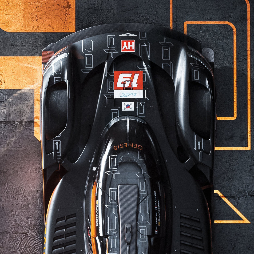 Genesis Magma Racing 2026 GMR-001 Hypercar Automobilist Official Poster