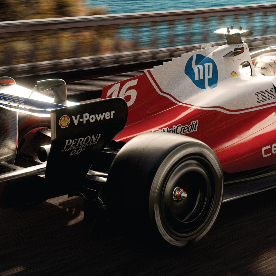 Scuderia Ferrari HP Charles Leclerc Monaco 2026 Automobilist Official Poster