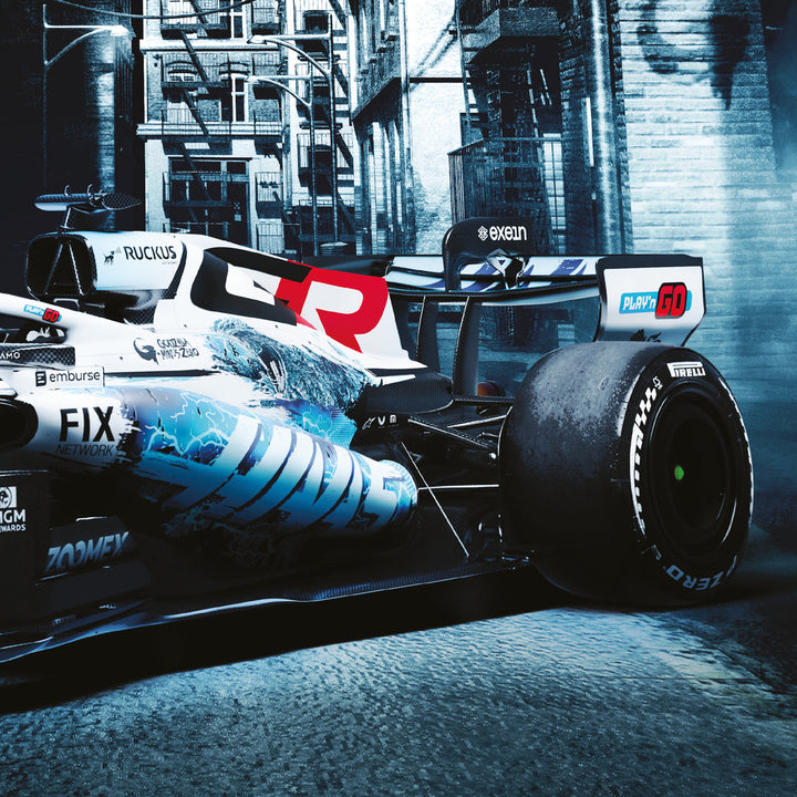 TGR Haas F1 Team | Austin 2026 | Godzilla Minus Zero Special Livery | Automobilist Official Poster
