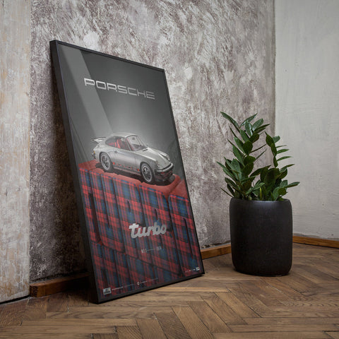 Porsche 911 Turbo No. 1 - 1974 | Porsche History Series | Collector's Edition Poster