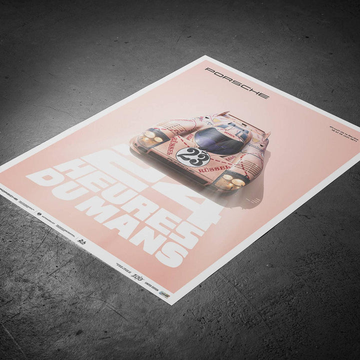 Porsche - 917/20 - Pink Pig - 24h Heures du Mans - 1971 Poster