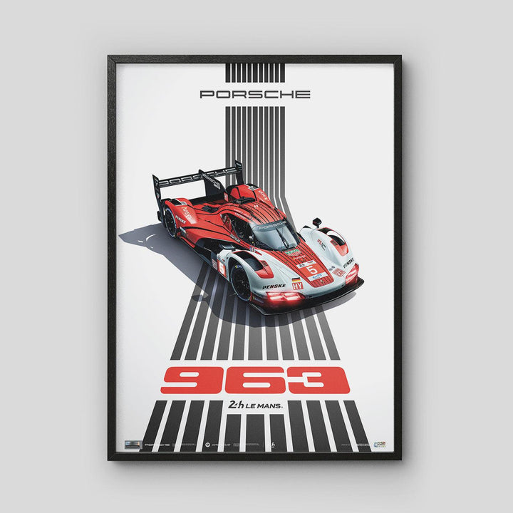 Porsche 963 | 24h of Le Mans 2025 | Official Automobilist Poster