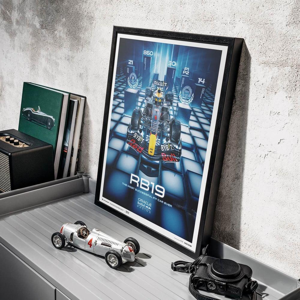 Oracle Red Bull Racing - RB19 - The Most Successful F1 Car Ever - 2023 Automobilist Poster