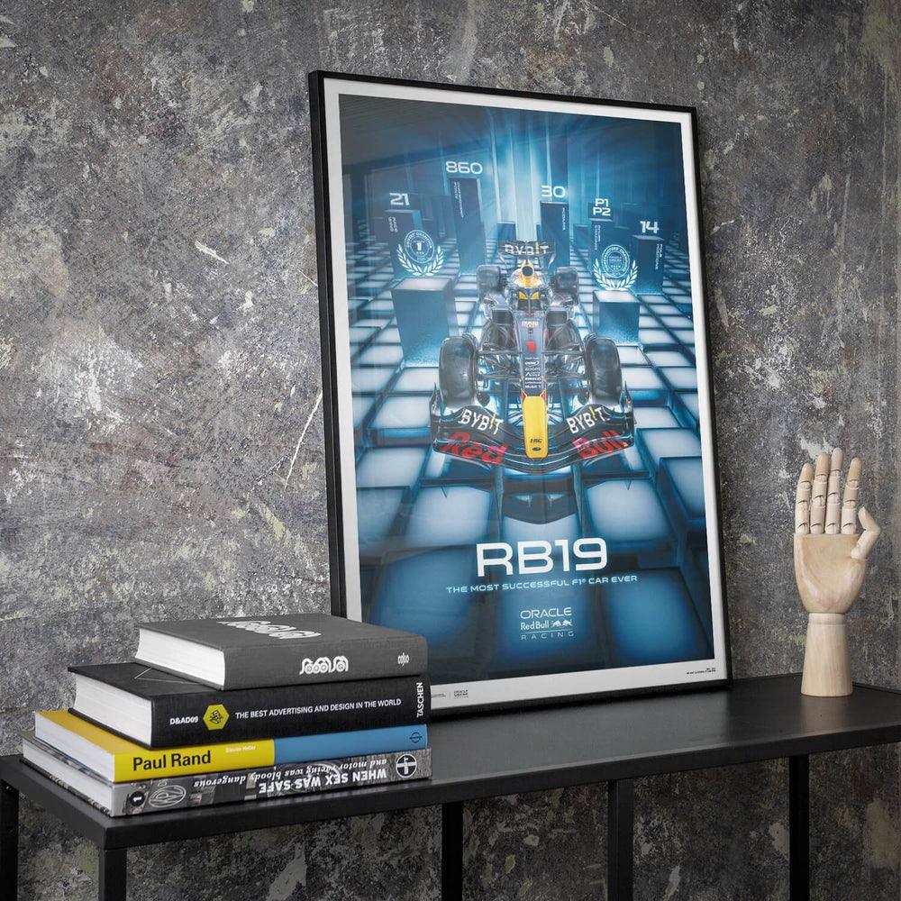 Oracle Red Bull Racing - RB19 - The Most Successful F1 Car Ever - 2023 Automobilist Poster