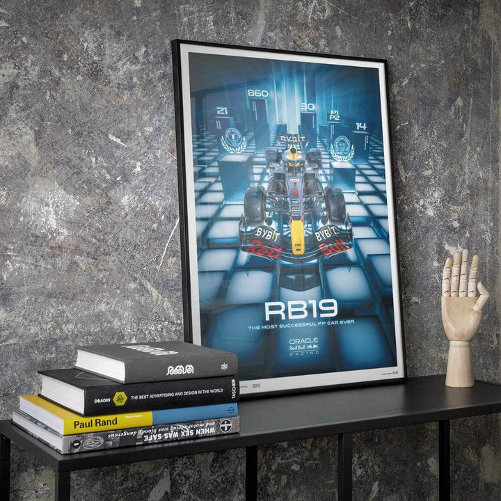 Oracle Red Bull Racing - RB19 - The Most Successful F1 Car Ever - 2023 Automobilist Poster
