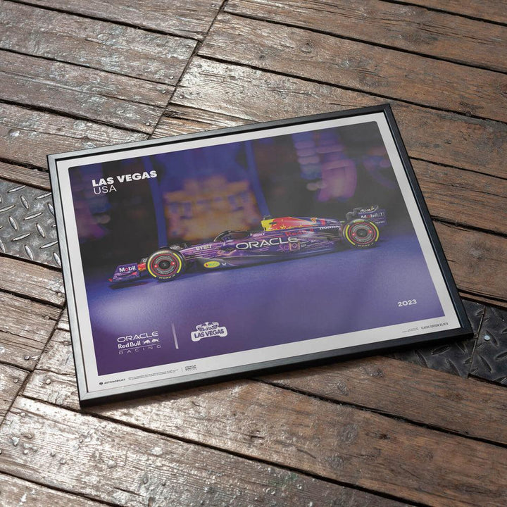 Oracle Red Bull Racing - Las Vegas Grand Prix - 2023 Automobilist Poster